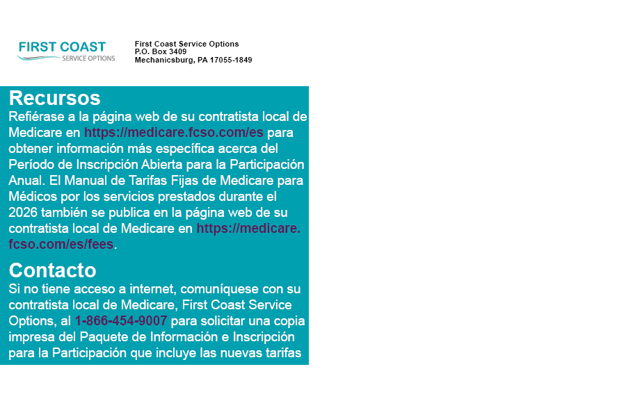 Participación en el 2026