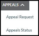 Parte A - Menú de apelaciones