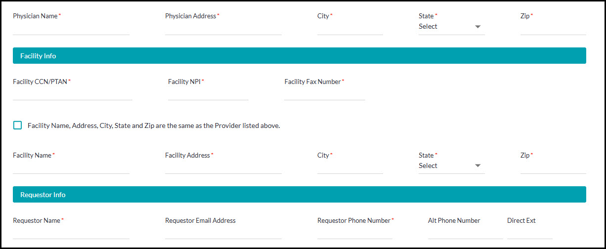 Solicitud de autorización previa - HOPD
