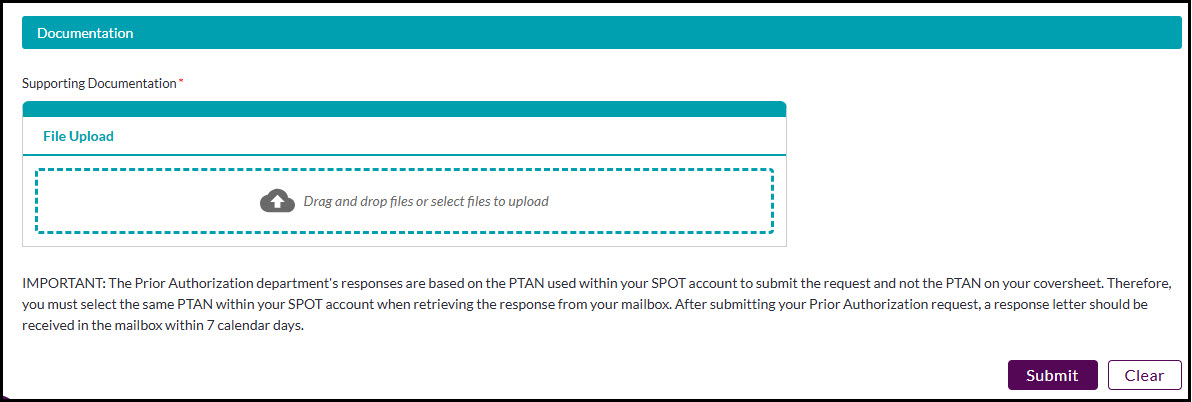 Solicitud de autorización previa - HOPD