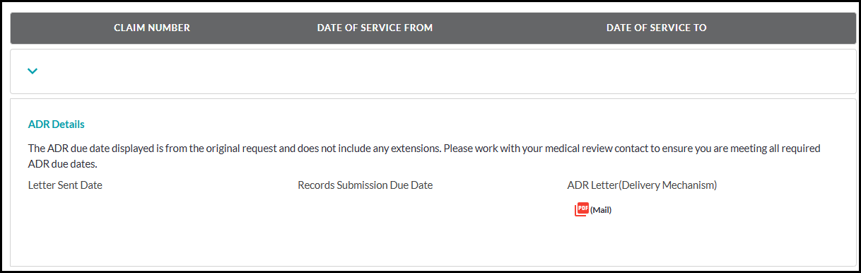 prepay review adr details