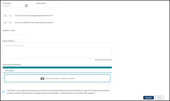 Formulario de reembolso por sobrepago que no sea de MSP - Parte B - 2