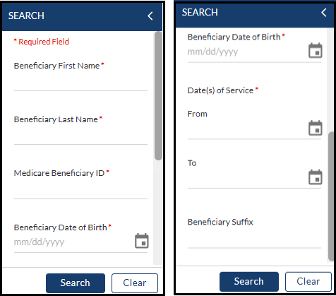Eligibility search