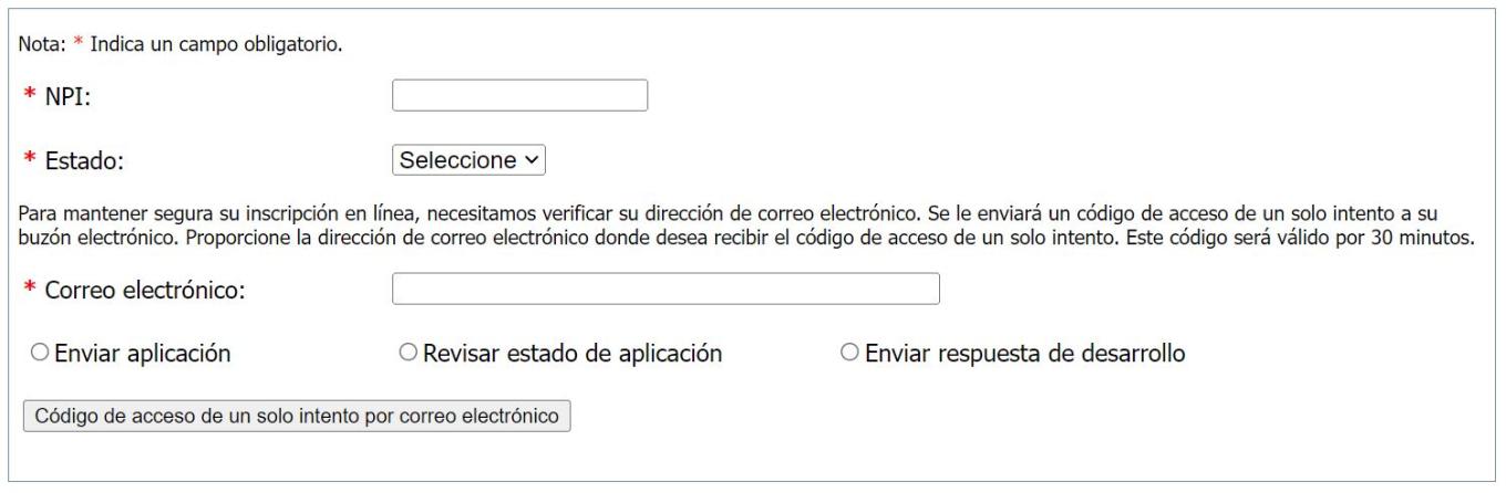 Página de inicio